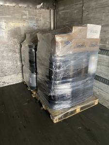 Items wrapped on a pallet ready to be moved